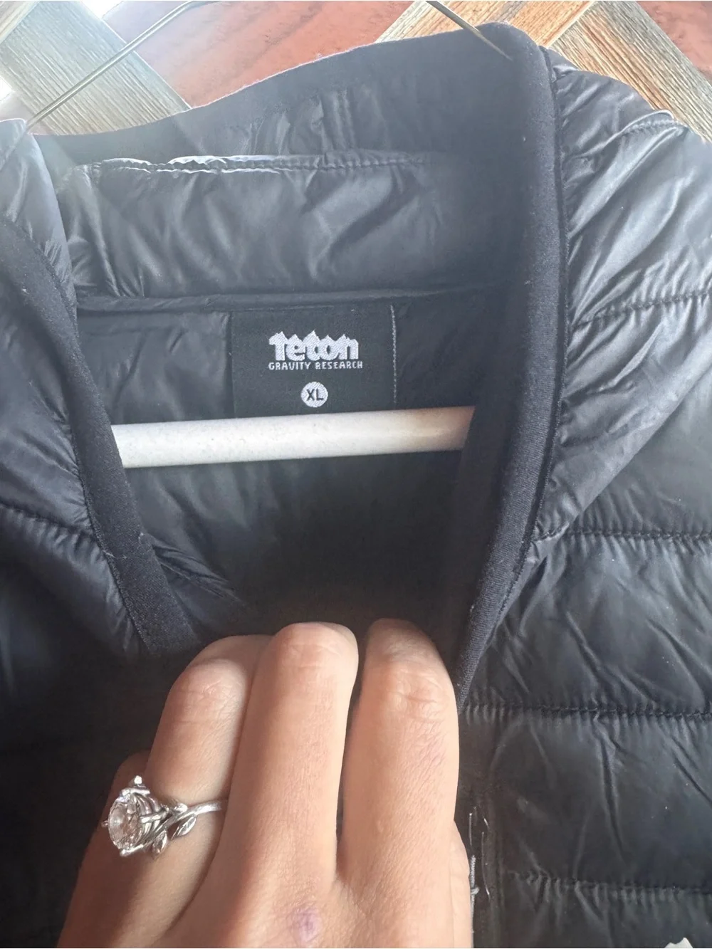 TETON Soft Puffer Jacket in Black